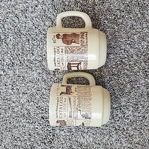 Vintage mugs Sears Roebuck 1906 Catalog